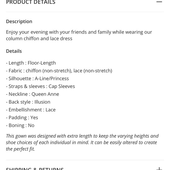 Plus Size AZAZIE Bridesmaid Dress - Chiffon & Lace in Desert Rose - Picture 6 of 7